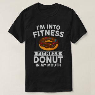 T-shirt Drôle, je suis dans la santé, le beignet dans ma b