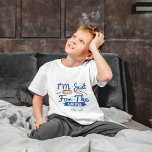 T-shirt Drôle je suis juste ici pour les Latkes heureux Ha<br><div class="desc">Préparez-vous pour un vrai coup de coeur avec notre t-shirt enfant hilarant "I am Just Here For The Latkes" ! Ce tee est la tenue parfaite pour les festivités Hanoukka de votre petit. Avec une citation pleine d'esprit dans les tons Hanoukka bleus et marron, c'est une touche ludique de l'esprit...</div>