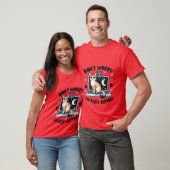 T-shirt Drôle "Je suis le support technique" Chat informat (Unisexe)