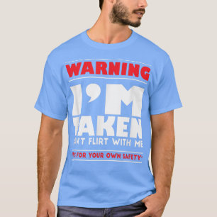 T-shirt Drôle Je suis pris pour un homme ou une femmeNe fl