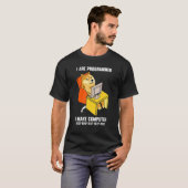 T-shirt Drôle Je suis Programmeur Programmer Coding Nerd S (Devant entier)