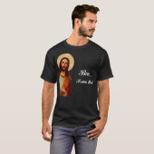 T-shirt Drôle Jésus Christ Bro J'ai vu ce mème pour maladr (Devant entier)