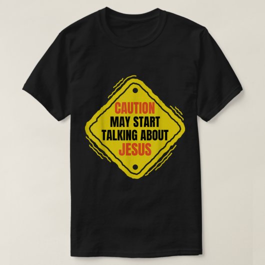 T-shirt Drôle Jésus Dit (Design devant)