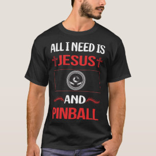 T-shirt Drôle Jésus Pinball