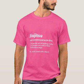 T-shirt Drôle Jiujitsu Jiu Jitsu Jiu Jitsu Définition Moye