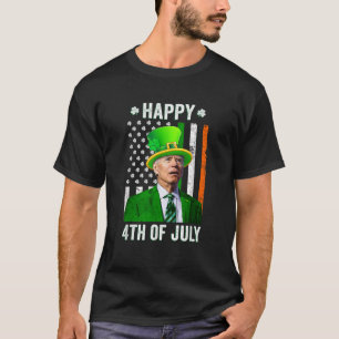 T-shirt Drôle Joe Biden Happy 4 juillet Confus St Part