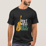T-shirt Drôle Joueur Cello ne pas se mêler de la Cellist<br><div class="desc">Ne vous mêlez pas du Cellist Funny Cello Player. Conception vintage d'orchestre de musique rétro pour ceux qui jouent de l'instrument de musique à cordes dans un groupe de musique ou symphonie. Amateur de musique classique cool marchandise pour violoncelliste, musicien et artiste. Parfait pour les professeurs de violoncelle, les fans...</div>
