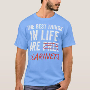 T-shirt Drôle Joueur Clarinet Clarinetist les meilleures c