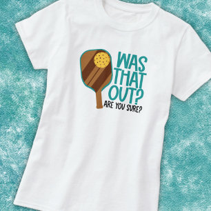 T-shirt Drôle joueur de Pickleball