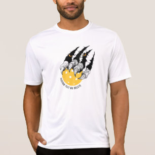 T-shirt Drôle joueur de Pickleball Monster Beast Claw Cust
