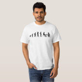 T-shirt Drôle Joueurs d'échecs Mankind Evolution Parody Bv (Devant entier)