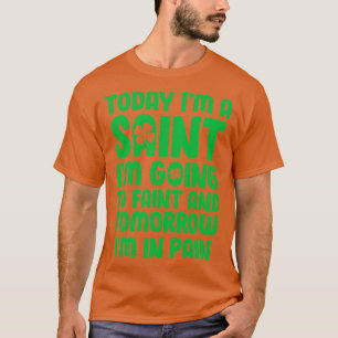 T-shirt Drôle Jour de la Saint Patrick cadeau I Costume de