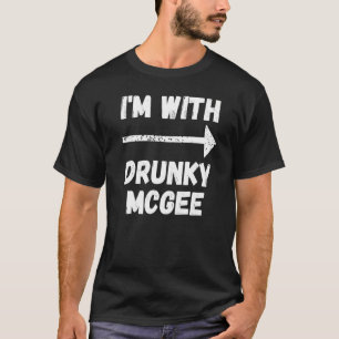 T-shirt Drôle Jour de la Saint Patrick de couple je suis a