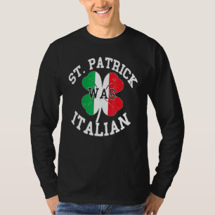 T-shirt Drôle Jour de la Saint Patrick irlandais italien O