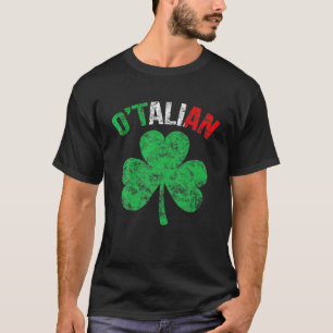 T-shirt Drôle Jour de la Saint Patrick irlandais italien O