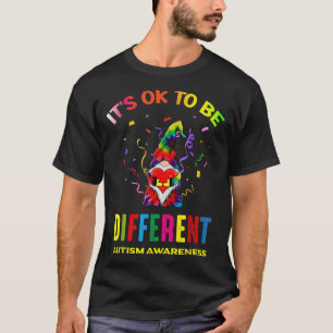 T-shirt Drôle Jour de Sensibilisation sur l'autisme Gnome