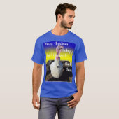 T-shirt Drôle Joyeux Noël Turquie, (Devant entier)