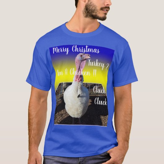T-shirt Drôle Joyeux Noël Turquie, (Devant)