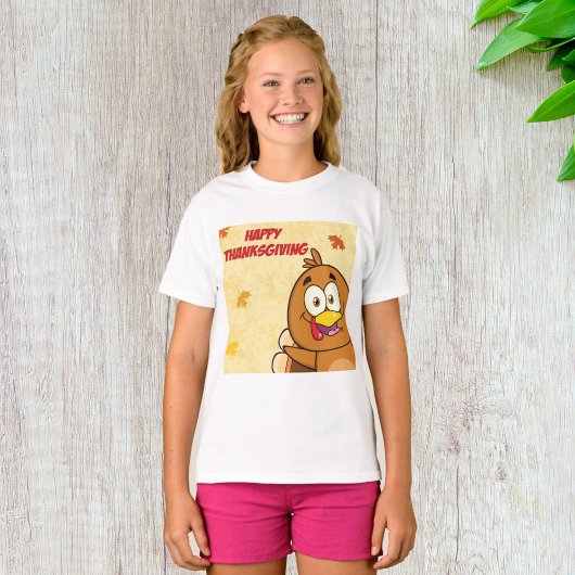 T-shirt Drôle Joyeux Thanksgiving