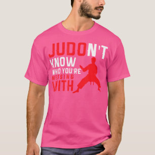 T-shirt Drôle Judo