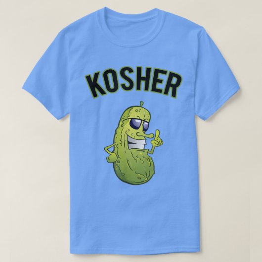 T-shirt Drôle juif Kosher    PickleChanukah Amusement  (Design devant)