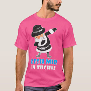 T-shirt Drôle Juif Rabbi Kish Mir à Tuchas Hanoukka J