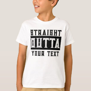 T-shirt Drôle 'Juste En Dehors De Votre Texte'