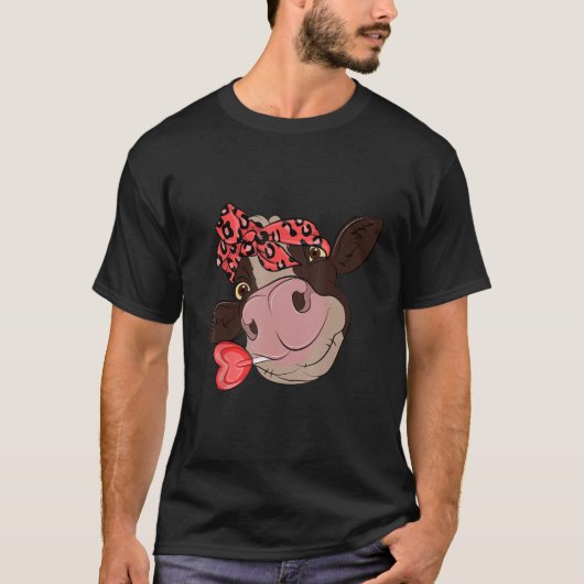 T-shirt Drôle Juste Une Vache Drôle (Devant)