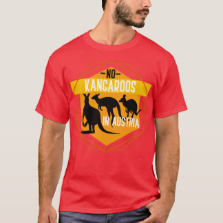 T-shirt Drôle Kangaroo Citation d'animal cadeau Kangaroo