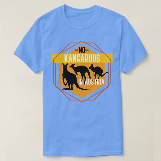 T-shirt Drôle Kangaroo Citation d'animal cadeau Kangaroo (Design devant)