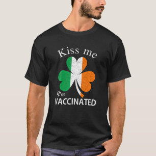 T-shirt Drôle Kiss Me Je suis Irlandais