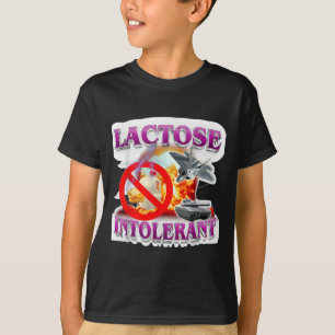 T-shirt Drôle Lactose Humour Mème Tolérant Explosion