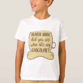 T-shirt Drôle Lapin De Pâques Dit Mel Lapin (Devant)