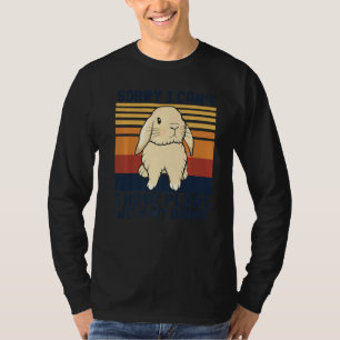 T-shirt Drôle Lapin Désolé Je ne peux pas avoir de plans a