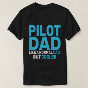 T-shirt Drôle L'Art Pilote Pour Papa Pilote Avion Avion