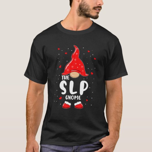 T-shirt Drôle Le SLP Gnome Speech Langue Pathologiste Va (Devant)