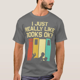 T-shirt Drôle Lecteur de livre Design Hommes femmes Lecteu