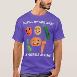 T-shirt Drôle Légumes Conception Pour Hommes Papa Vie Sain