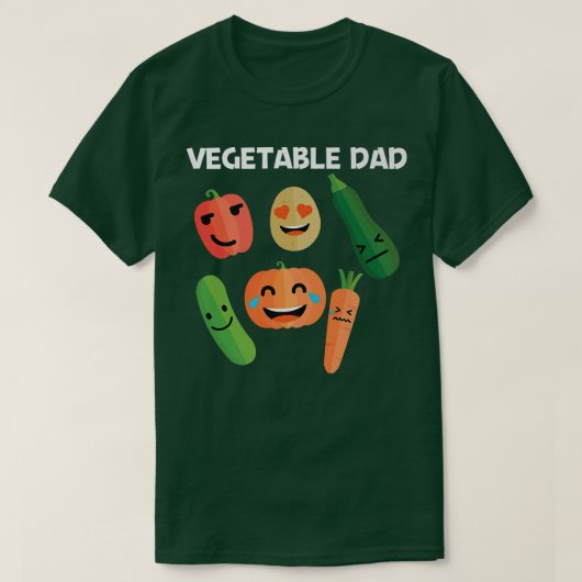 T-shirt Drôle Légumes Conception Pour Papa Hommes Saine Vi (Design devant)