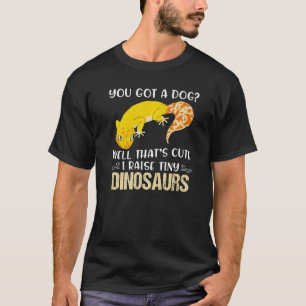 T-shirt Drôle Leopard Gecko Pet Lizard Lover Hommes Femmes