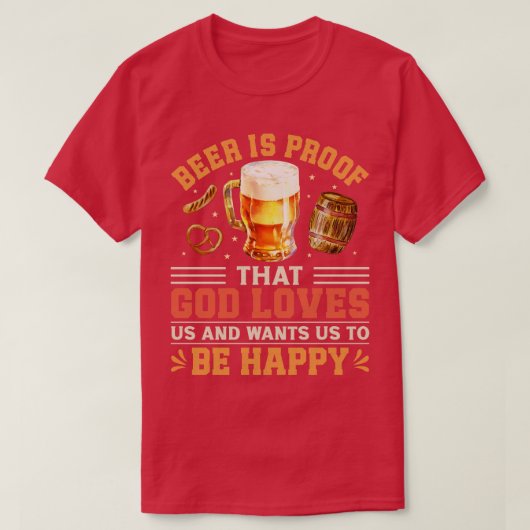 T-shirt Drôle Les Dents De Bières (Design devant)