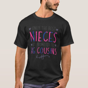 T-shirt Drôle Les Meilleures Nièces Obtenir Promu Aux Gros
