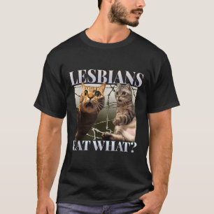 T-shirt Drôle Lesbiennes Gay pride Mangent Ce Queer Lgbtq