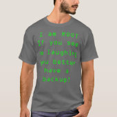 T-shirt Drôle Linu s Je suis Root Sudo Backup (Devant)
