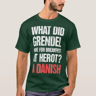 T-shirt Drôle littérature anglaise au-dessous