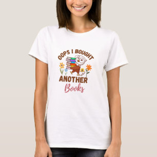 T-shirt Drôle Lover Citation Lecture Addict Introdict
