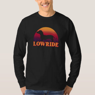 T-shirt Drôle Lowride Dachshund Wiener Saucisse Chien race