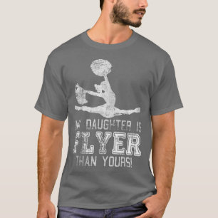 T-shirt Drôle Ma Fille Est Le Circulaire Que Votre Fille C