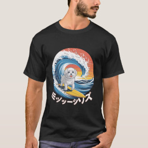 T-shirt Drôle Maltipoo Chien Japonais Kanagawa Vave