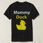 T-shirt Drôle maman canard en caoutchouc Duck (Design devant)